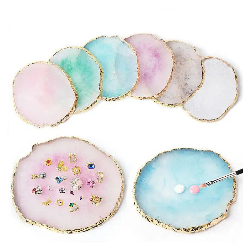 Resin Jewellery Dish Trinket Dish Small Decorative Plate Organizer Ring Dish Holder Keys Tray Key Bowl Gift for Mother Birthday