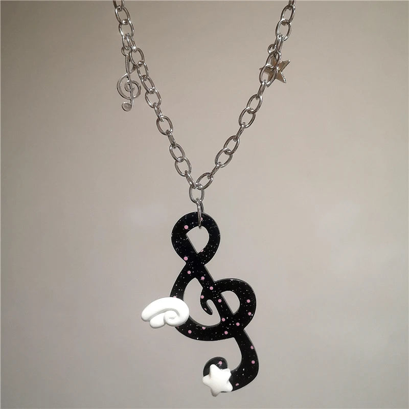 Gothic Y2K Sweet Cool Girl Necklace Choker Cute Trendy 2026 NEW Chains Neck