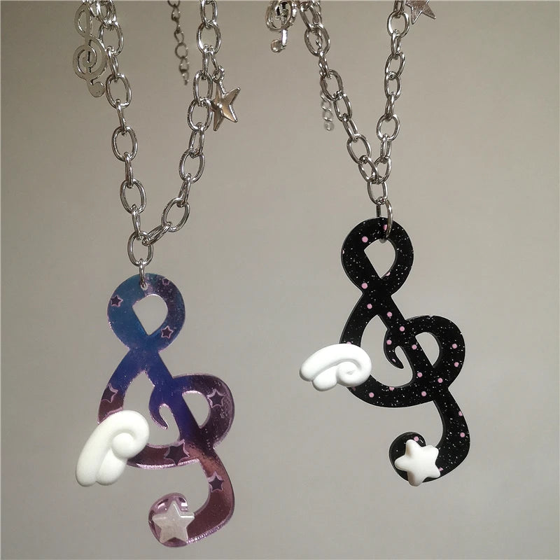 Gothic Y2K Sweet Cool Girl Necklace Choker Cute Trendy 2026 NEW Chains Neck