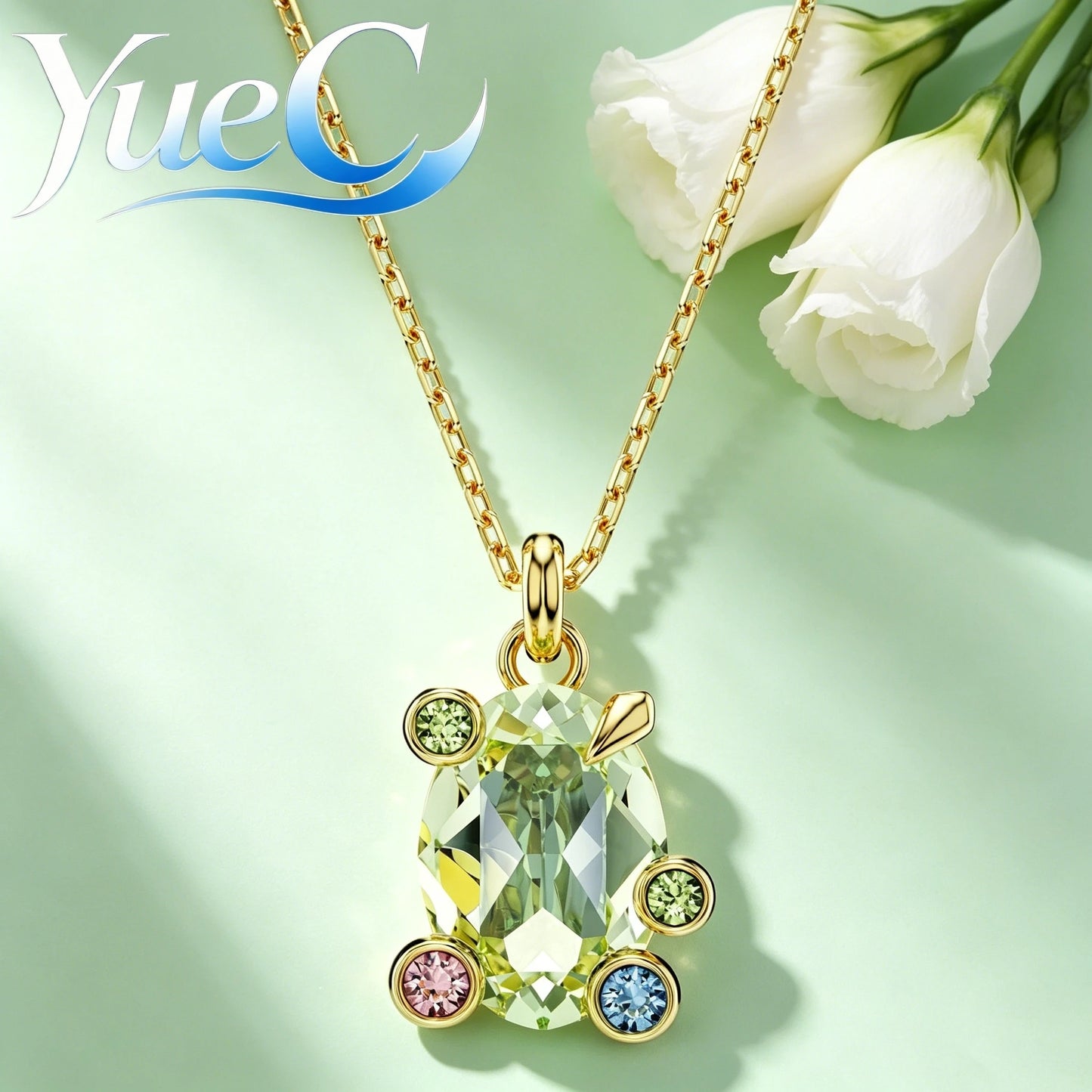 2026 YueC NEW Original Product: Flower Necklace, Butterfly Earrings, Light Luxury Charm Bracelet, Niche Design, Exquisit