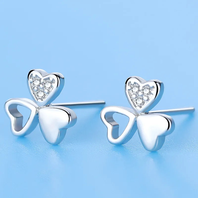 925 Sterling Silver Earrings exquisite Zircon for Women Fashion Party Jewelry Long Earrings Gifts Wedding Gift cute