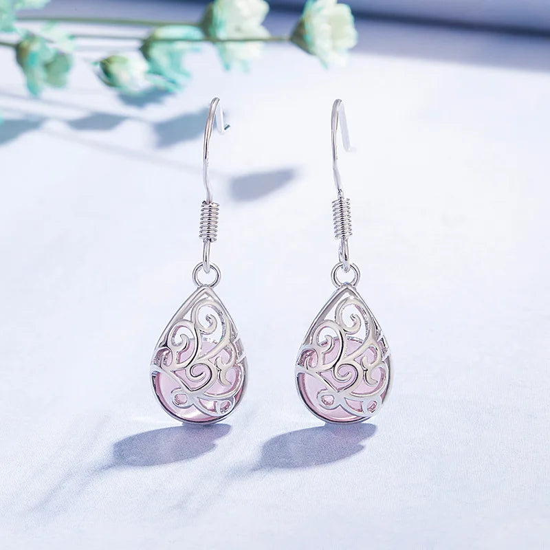 New 925 Sterling Silver Earrings AAA Zircon For Women Exquisite Student Girlfriend Jewelry Accessories Wedding Fashion Gift