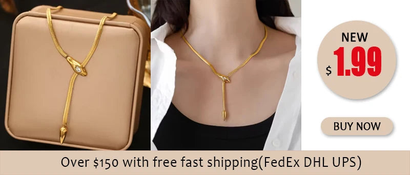 EILIECK Women's Retro Star Moon Pendant Necklace 18K Gold PVD Plated Stainless Steel Waterproof Layered Neck Chain Daily Jewelry