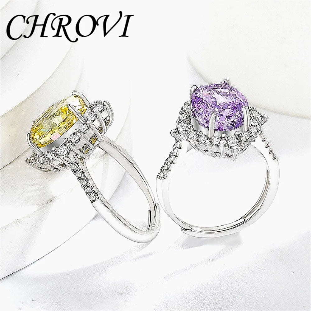 Light luxury 925 sterling silver gemstone ring, luxurious jewelry, unisex, fashionable for work, parties, and weddings ring