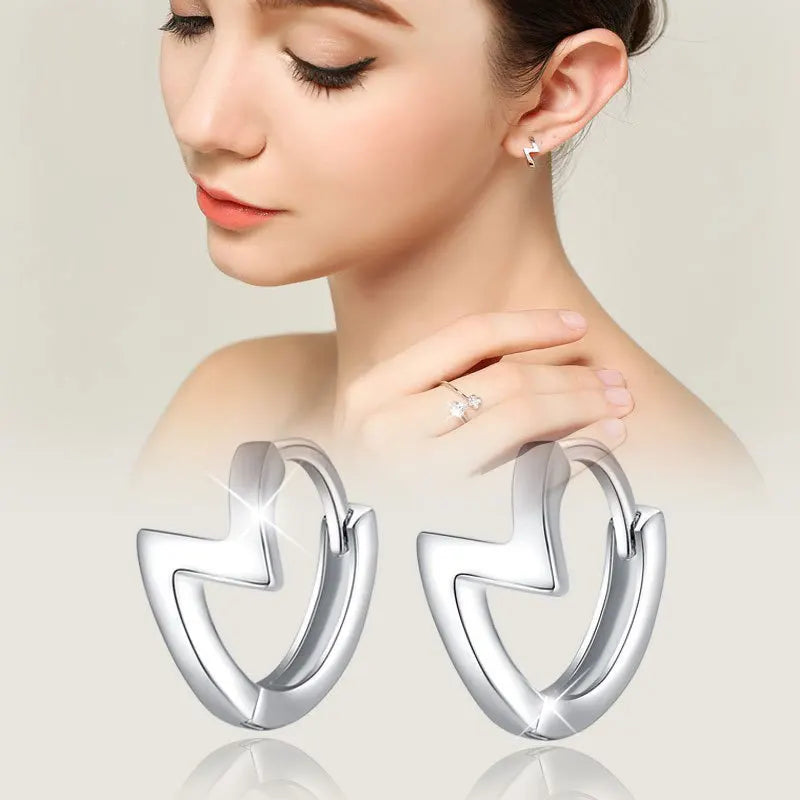 925 Sterling Silver Earrings stud Butterfly For Women Exquisite Student Girlfriend Jewelry Accessories Wedding Fashion Gift