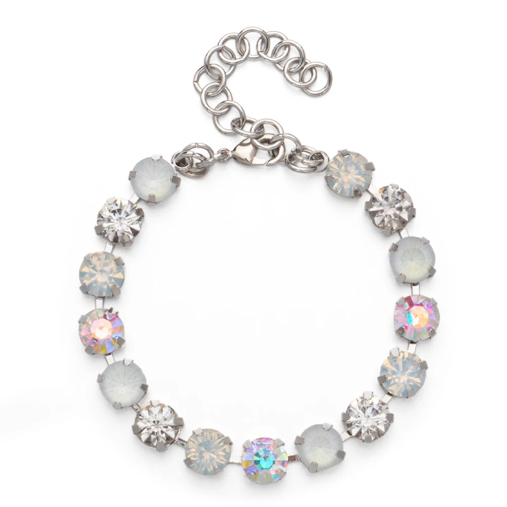 BEUTIFOR Colorful Crystal Bracelet for Women Gold Color Link Chain Bohemian Jewelry 2025