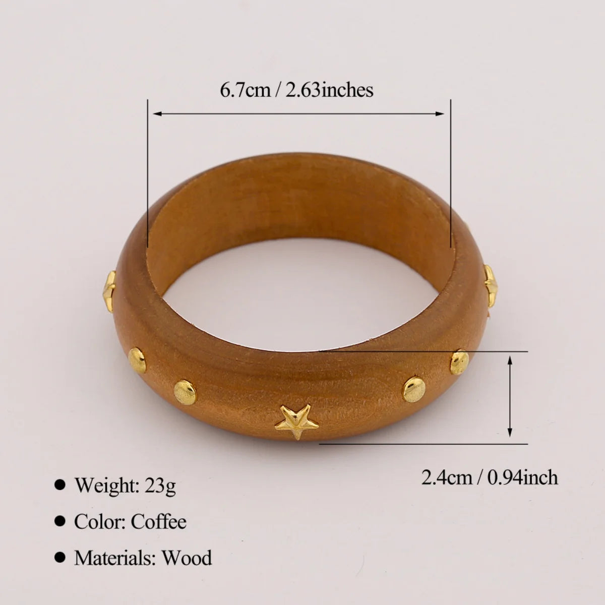 KMVEXO Irregular Enamel Spring Metal Chunky Bangles For Women Geometric Wood Wide Cuff Bracelet Punk Hip Hop Statement Jewelry ﻿