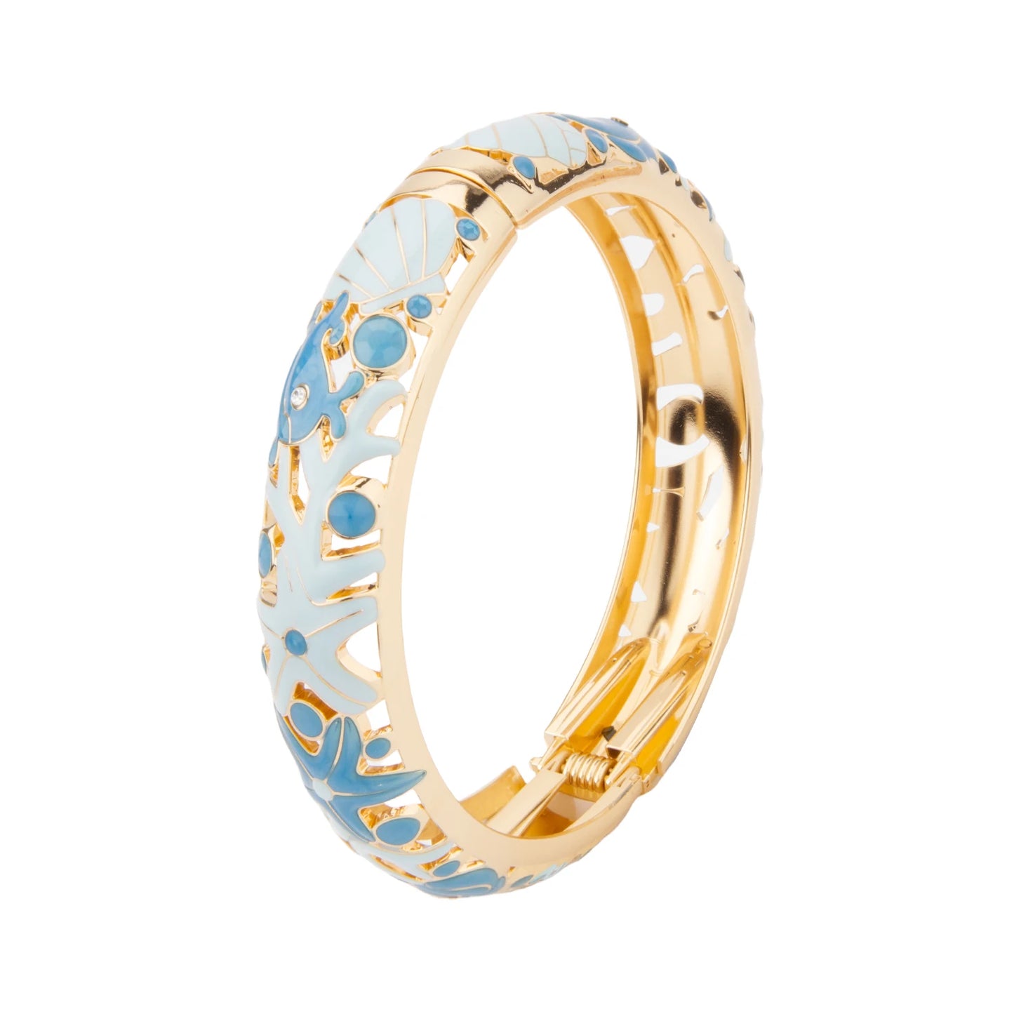 1/2PC Bangle For Women Double Enamel Bangle Set Cloisonne Bracelet On Hand Indian Style Dubai Women's Jewelry Accessories Trendy