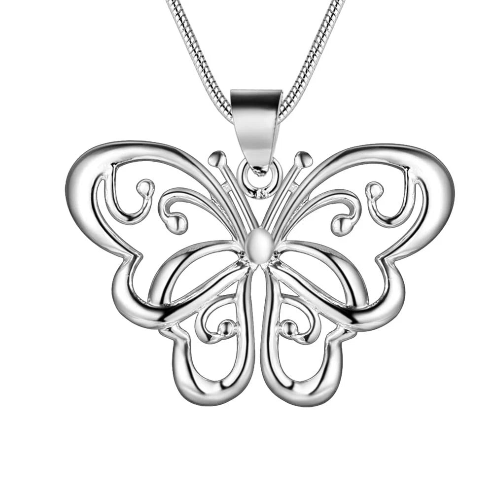 925 Sterling Silver Necklace Pendant Wholesale High Quality Fashion jewelry chains For Women Exquisite Student Girlfriend