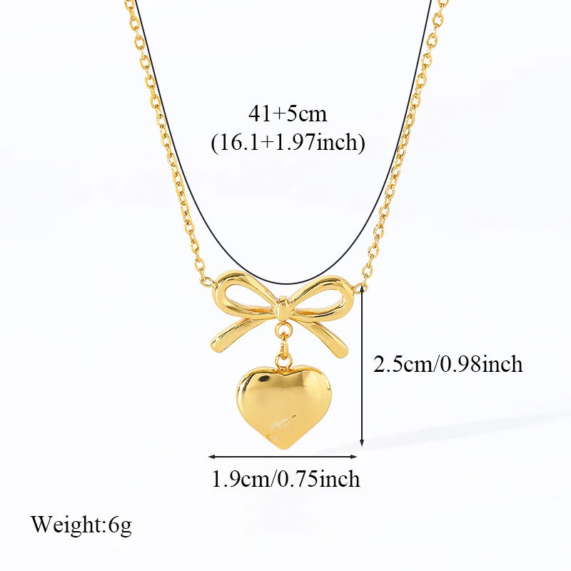 EILIECK 316L Stainless Steel Shell Starfish Pearl Pendant Necklace For Women Fashion New Party Gift Charm Neck Chain Jewelry
