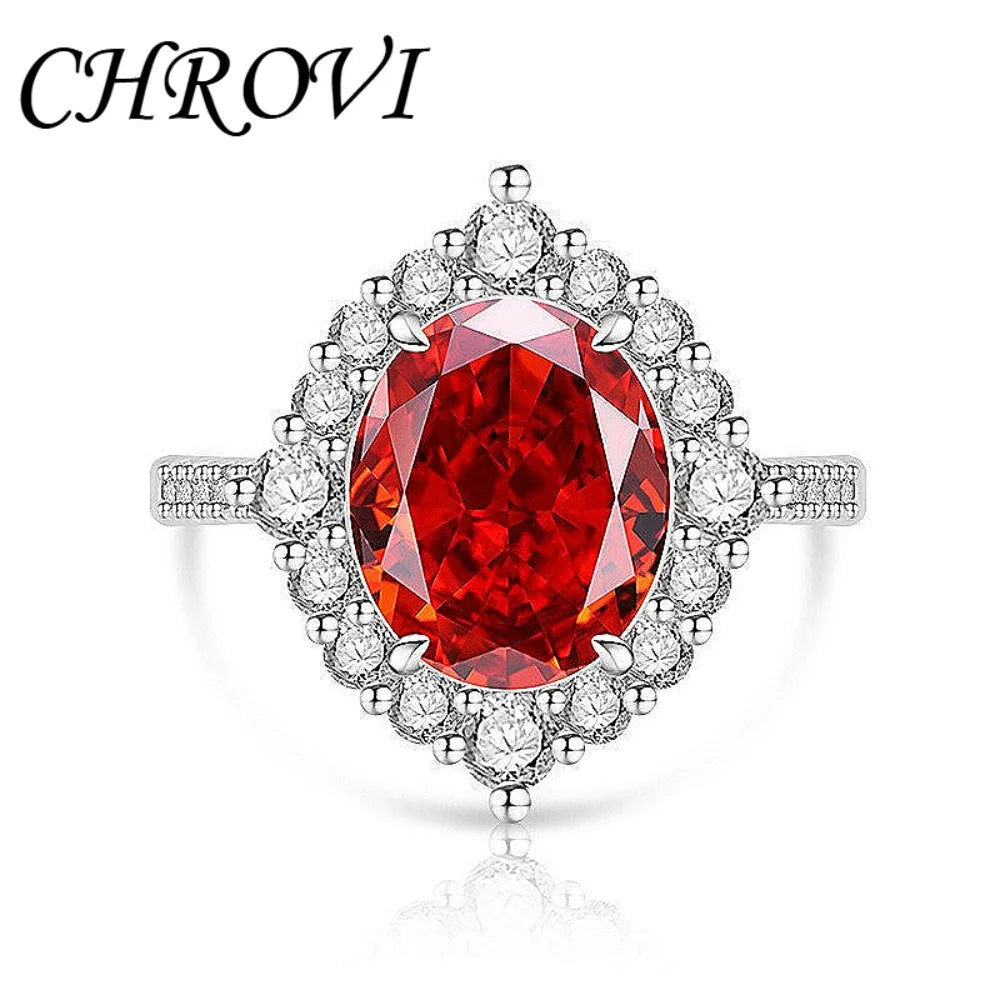 Light luxury 925 sterling silver gemstone ring, luxurious jewelry, unisex, fashionable for work, parties, and weddings ring