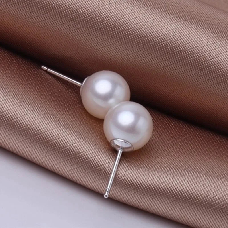 Hot Sale 925 Sterling Silver Earrings AAA Zircon for Women Fashion Party Original Jewelry Gifts Wedding Gift cute