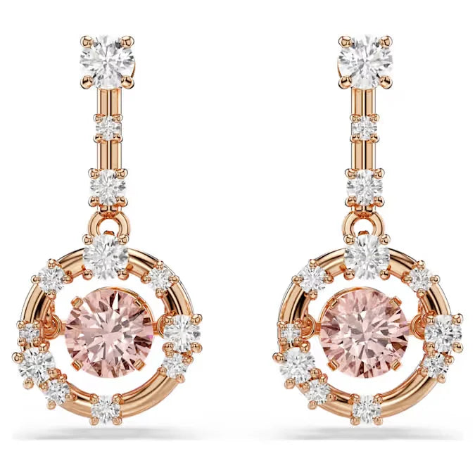 2026 New High-Quality Bee, Cupid's Arrow Heart Candy Snowflake Crystal Earrings for Women - Romantic and Elegant Holiday Gift