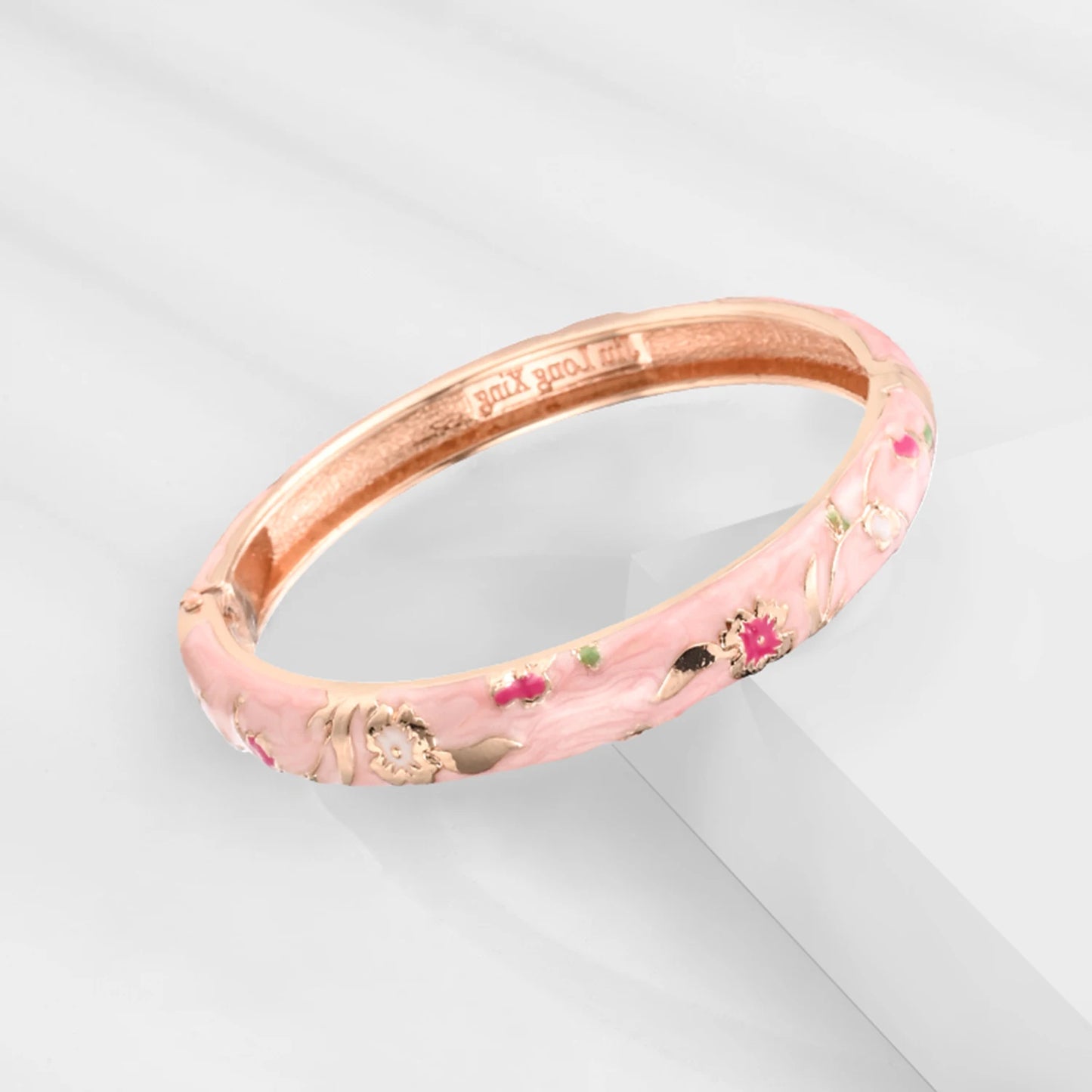 Enamel Bracelet For Women Cloisonne Bangles On Hand Floral Women's Hand Bracelets African Jewelry Dubai India Mother's Day Gifts