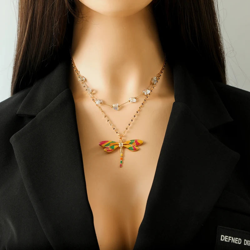 EILIECK 316L Stainless Steel Exaggerated Acrylic Link Thick Chain Necklace For Women Girl Fashion Leaves Neck Chain Jewelry Gift