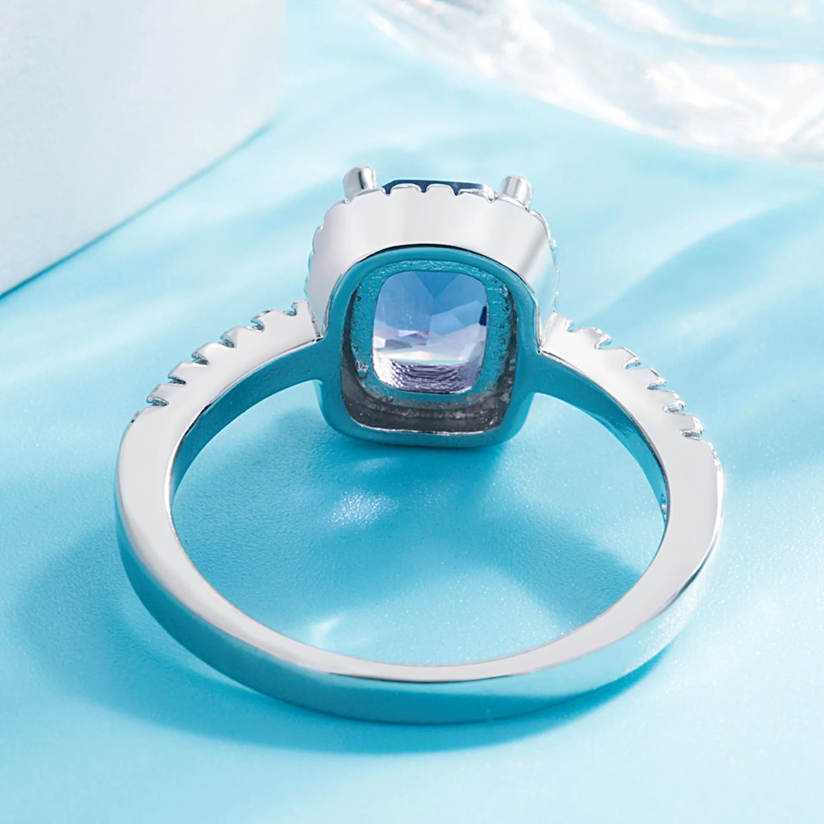 New 925 Sterling Silver Ring Shines Simplicity Crystal Zircon Fashion Exquisite For women Jewelry Wedding Engagement Gift Party