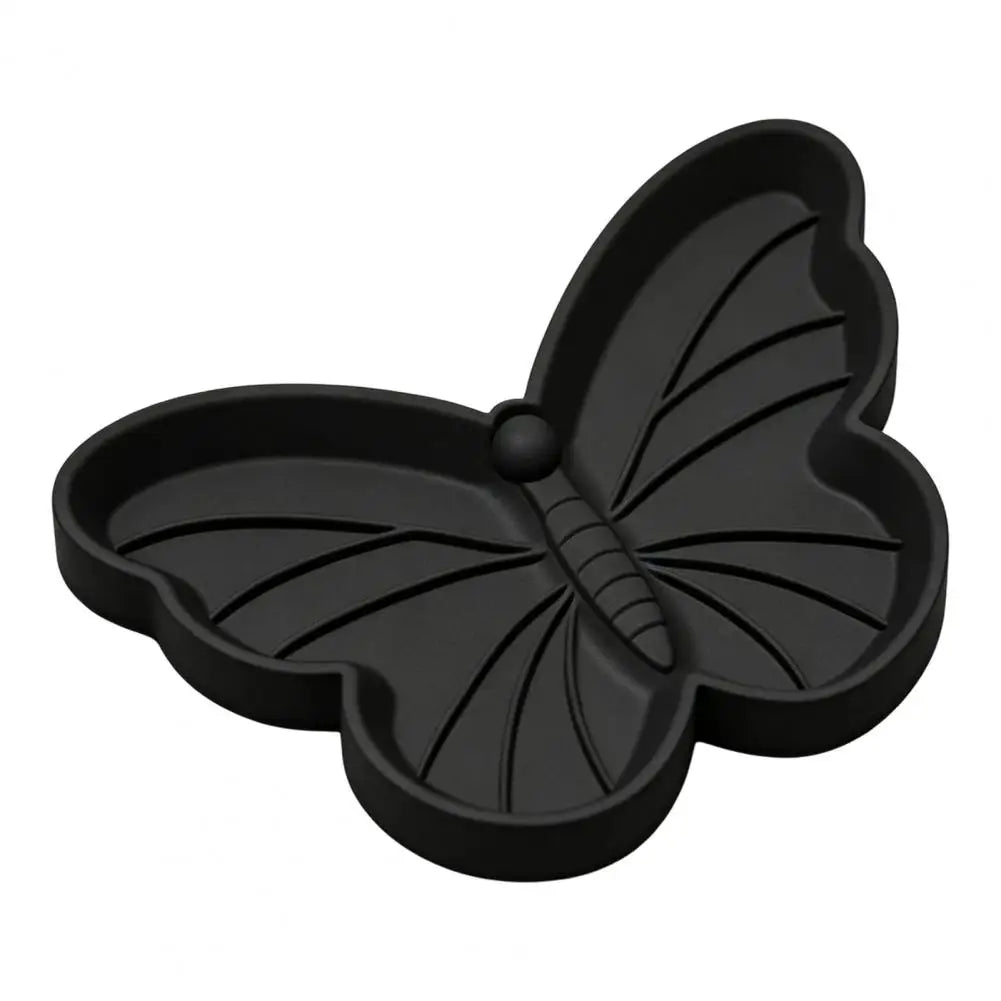 Cute Butterfly Jewelry Tray, Vanity Ring Dish For Earrings Necklaces Keys, Elegant Desktop Organizer For Bedroom Entryway