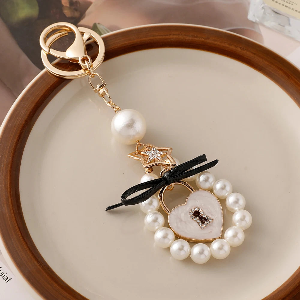 2024 Fashion Flower Keychain Camellia Handbag Pendant Gifts Souvenirs