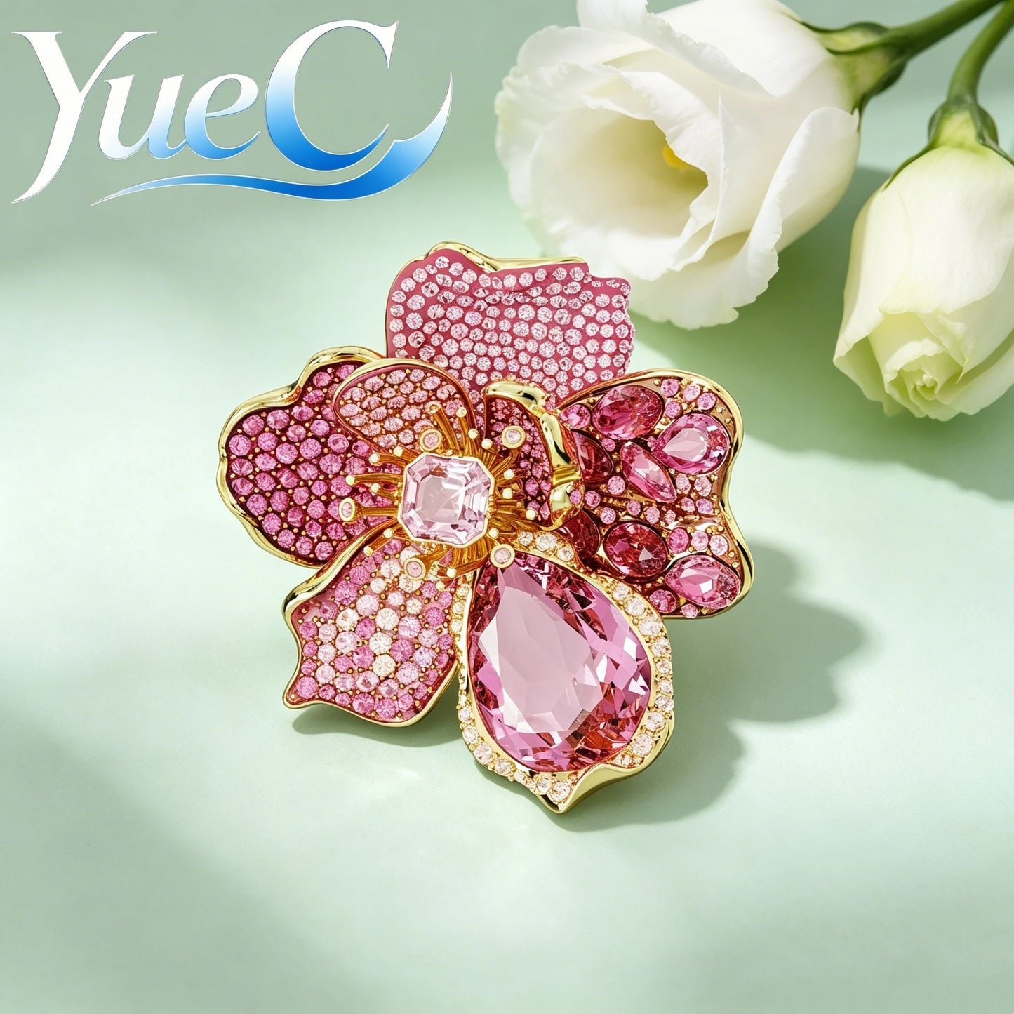 2026 YueC NEW Original Product: Flower Necklace, Butterfly Earrings, Light Luxury Charm Bracelet, Niche Design, Exquisit