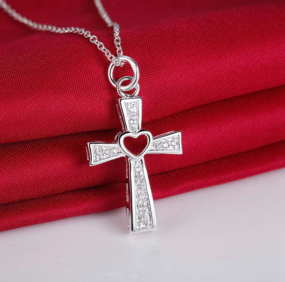 Hot 925 Sterling Silver Necklace Pendant Tree High Quality For Women Wedding Engagement Fashion Jewelry Gifts