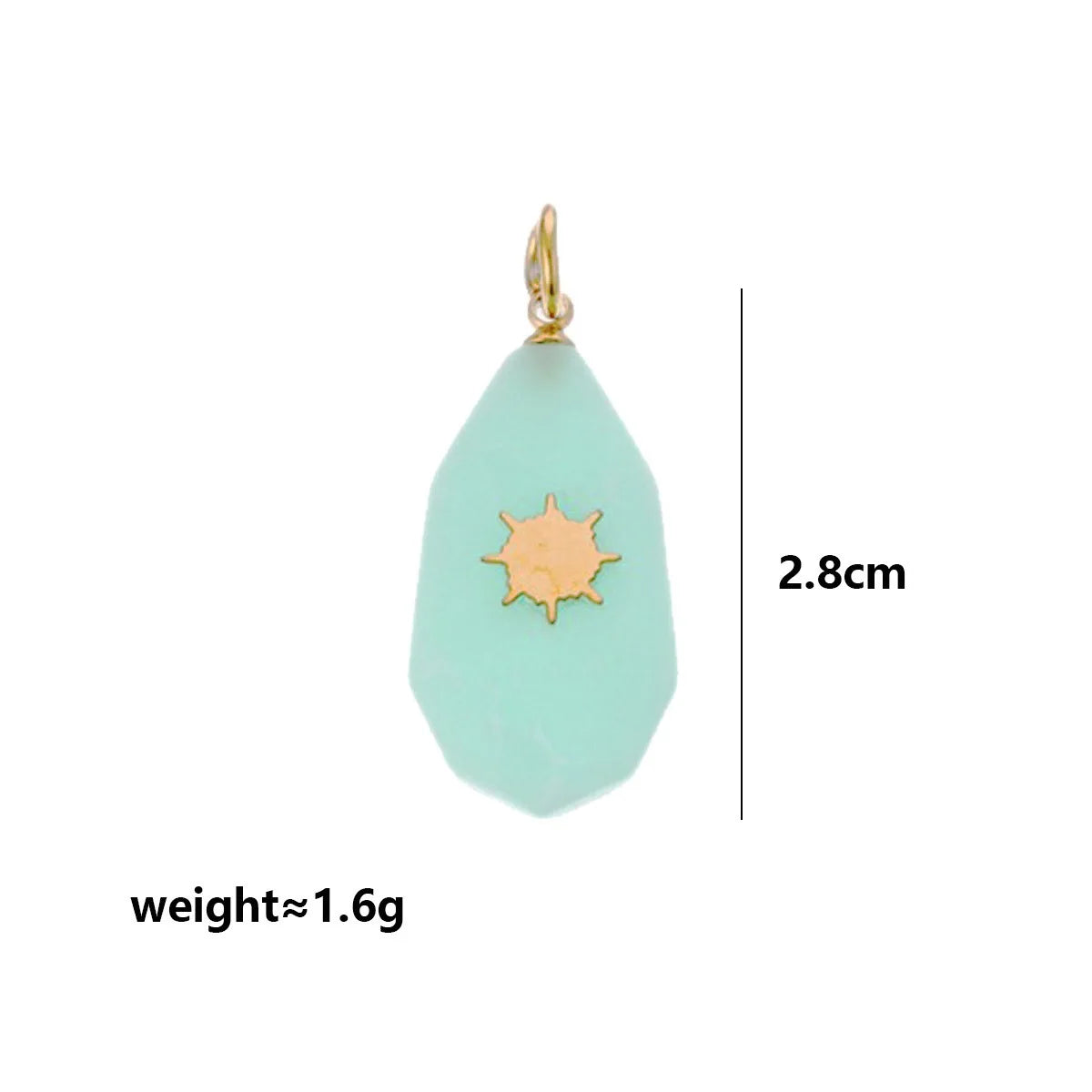Trendy Natural Stone Star Heart Pendant DIY Necklace for Women Colorful Handmade Beaded Collars Necklace Stainless Steel Jewelry
