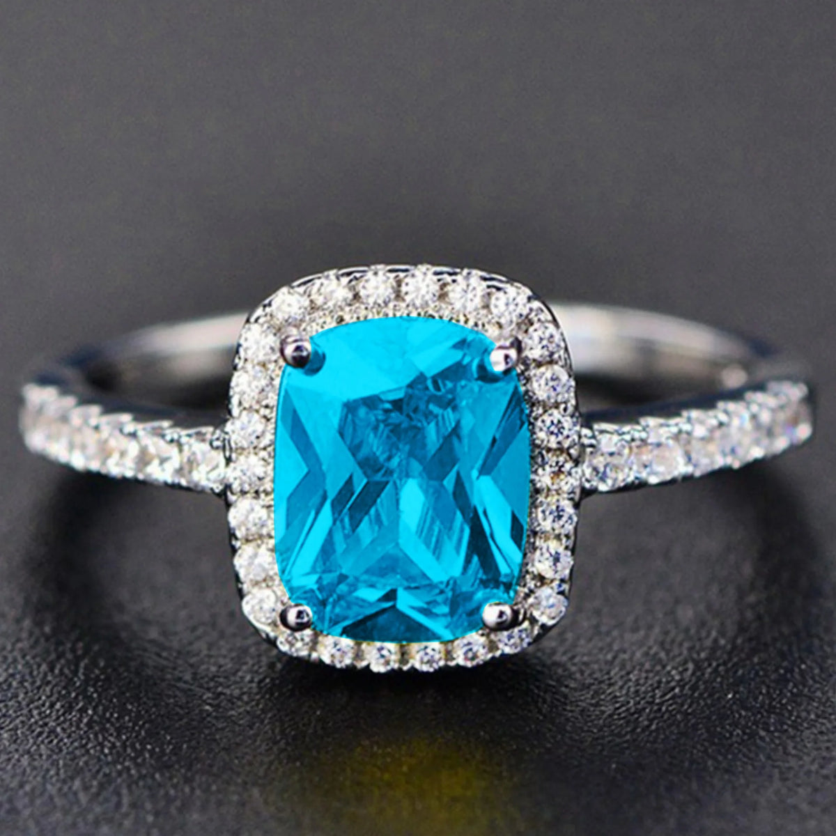New 925 Sterling Silver Ring Shines Simplicity Crystal Zircon Fashion Exquisite For women Jewelry Wedding Engagement Gift Party