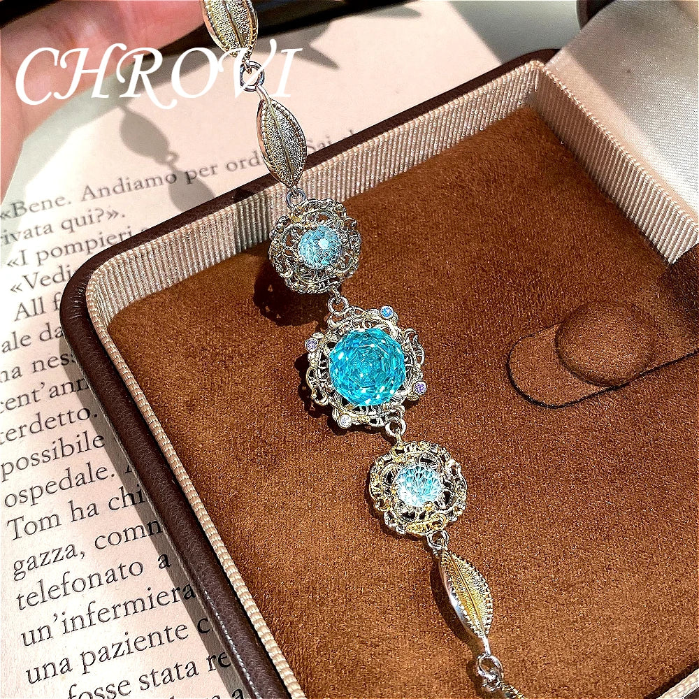 Luxury-Style 925 Sterling Silver Octagonal Millennium Rose Beaded Hand Chain for Women - Fashionable and Versatile Accessory