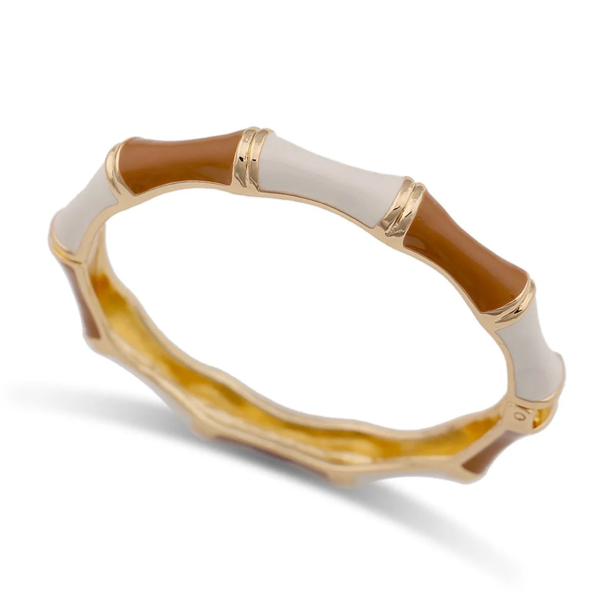 KMVEXO 7 Style Boho Beige Coffee Enamel Irregular Metal Bracelet For Women Men Punk Geometric Heart Cuff Bangle Fashion Jewelry