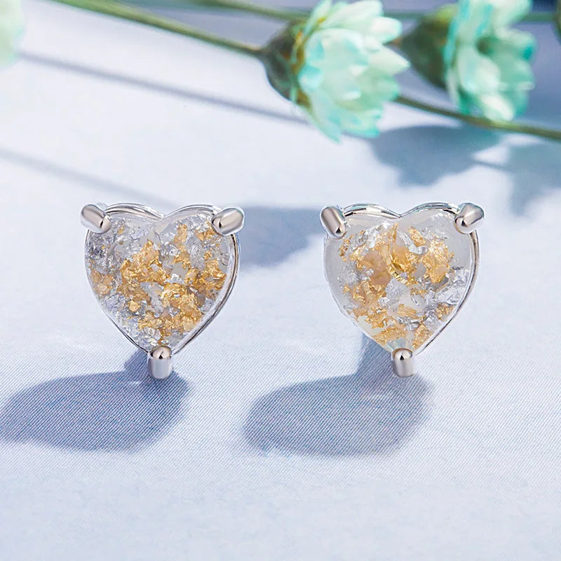 New 925 Sterling Silver Earrings AAA Zircon For Women Exquisite Student Girlfriend Jewelry Accessories Wedding Fashion Gift