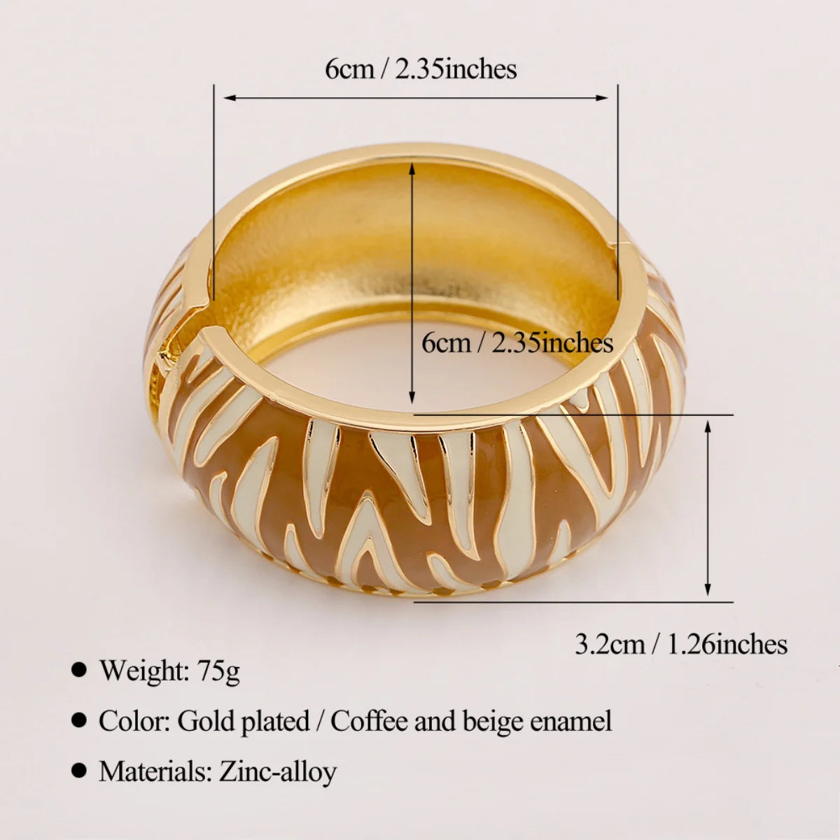 KMVEXO Irregular Enamel Spring Metal Chunky Bangles For Women Geometric Wood Wide Cuff Bracelet Punk Hip Hop Statement Jewelry ﻿