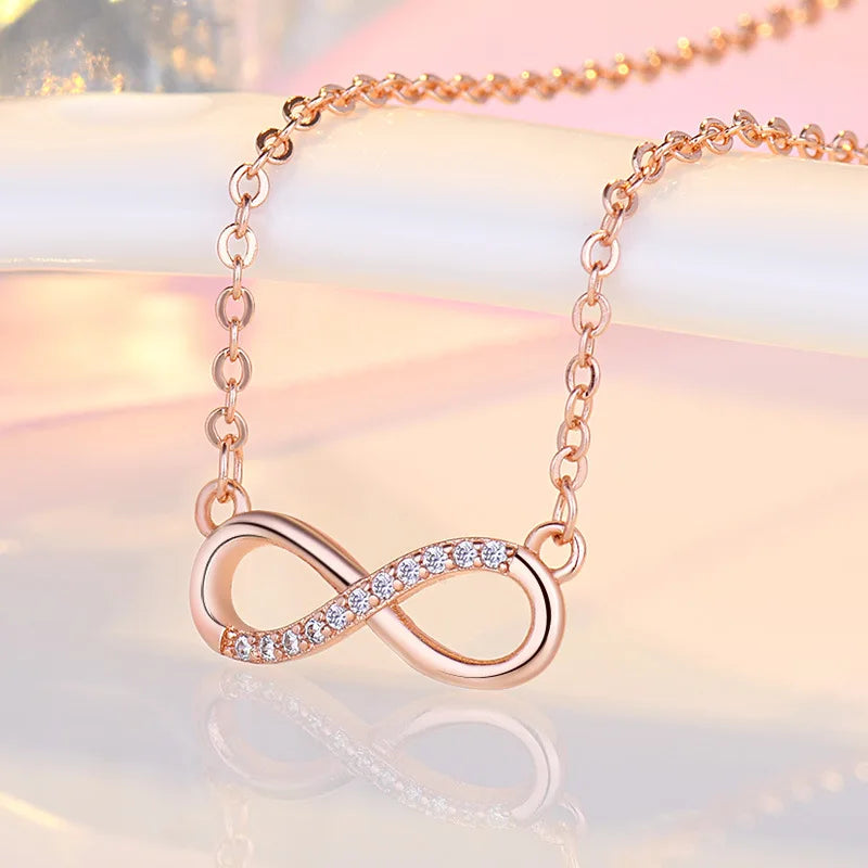 925 Sterling Silver Necklace Pendant Romance Heart Zircon High Quality For Woman Fashion Wedding Engagement Jewelry Gift