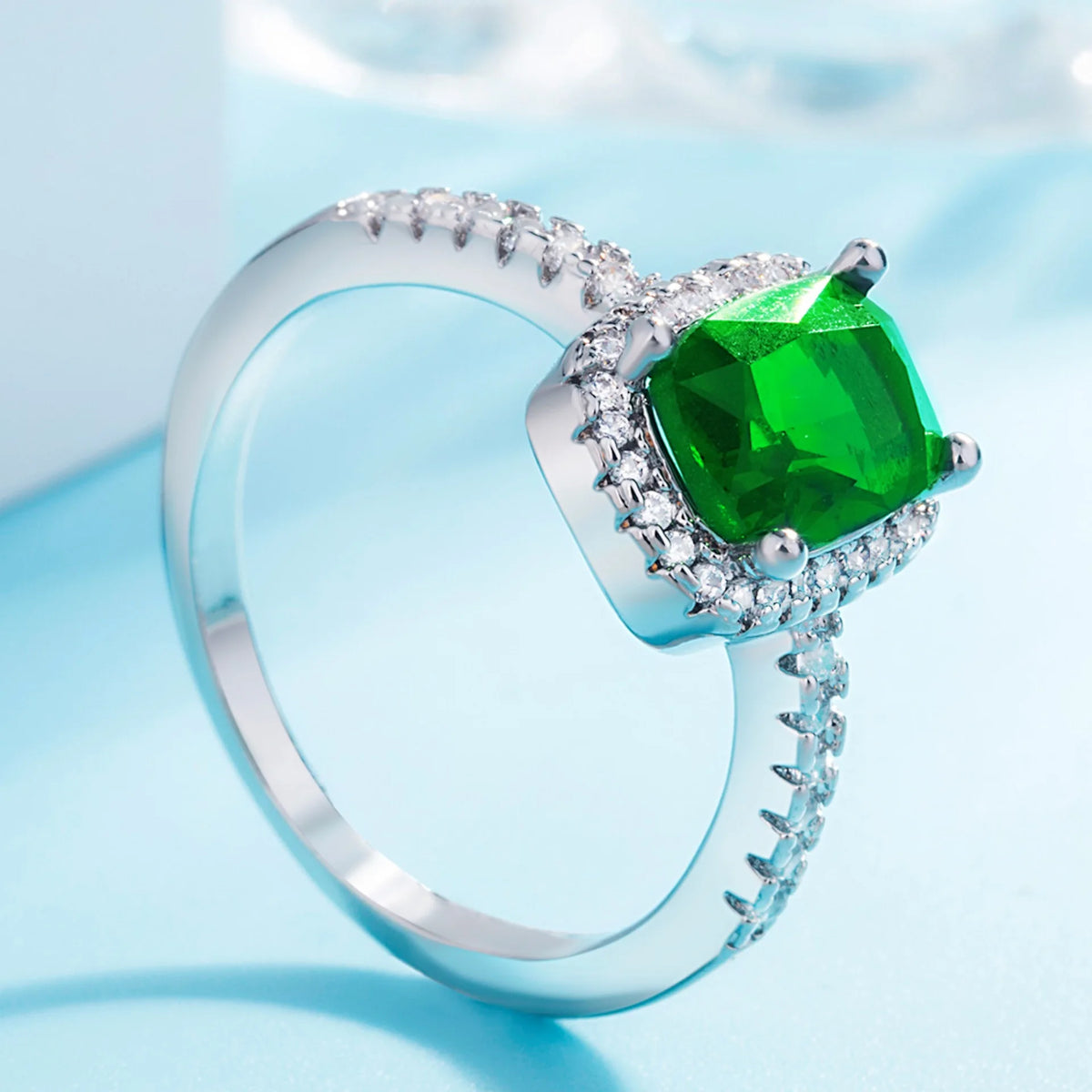 New 925 Sterling Silver Ring Shines Simplicity Crystal Zircon Fashion Exquisite For women Jewelry Wedding Engagement Gift Party