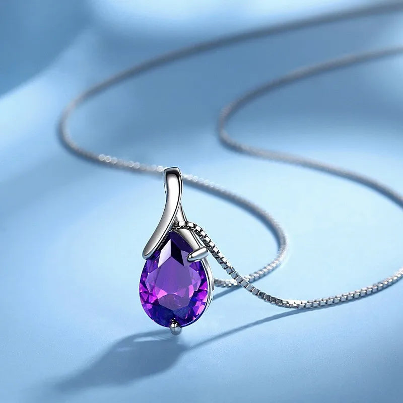 925 Sterling silver necklace pendant High quality Heart Fashion jewelry chains For Women Men Wedding Birthday Party Gift