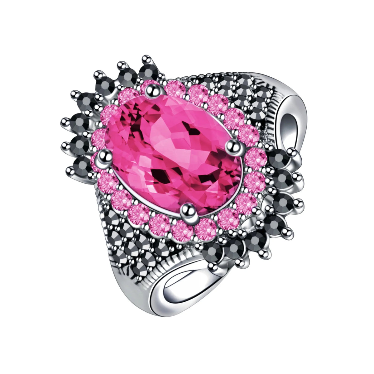 Big 925 Sterling Silver Vintage Women Ring Simplicity Fashion Exquisite Student Girlfriend Jewelry Accessories Wedding Party