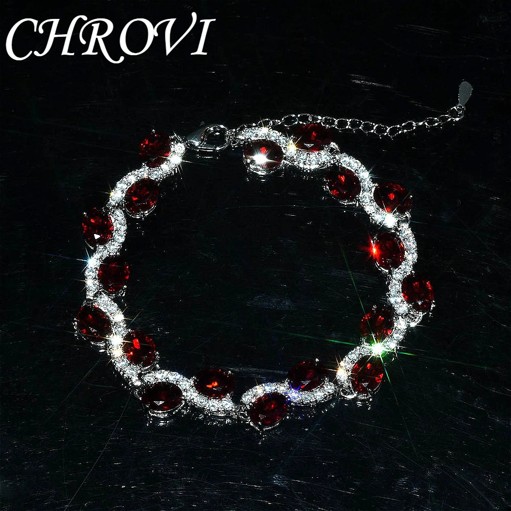 Luxury-Style 925 Sterling Silver Gemstone Bracelet - Beaded Gemstone Bracelet for Women as a Fashion Accessory