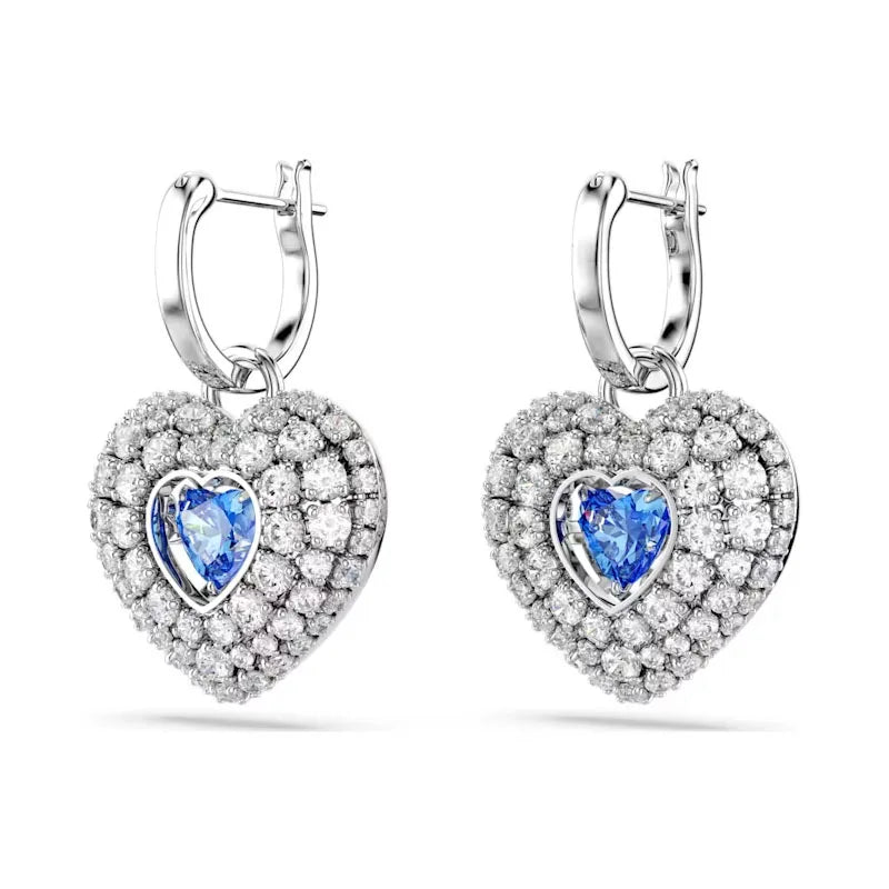 2026 New High-Quality Sparkling Crystal Seashell Seahorse Heart Cross Feather Elegant Necklace Collarbone Chain Valentine's Day