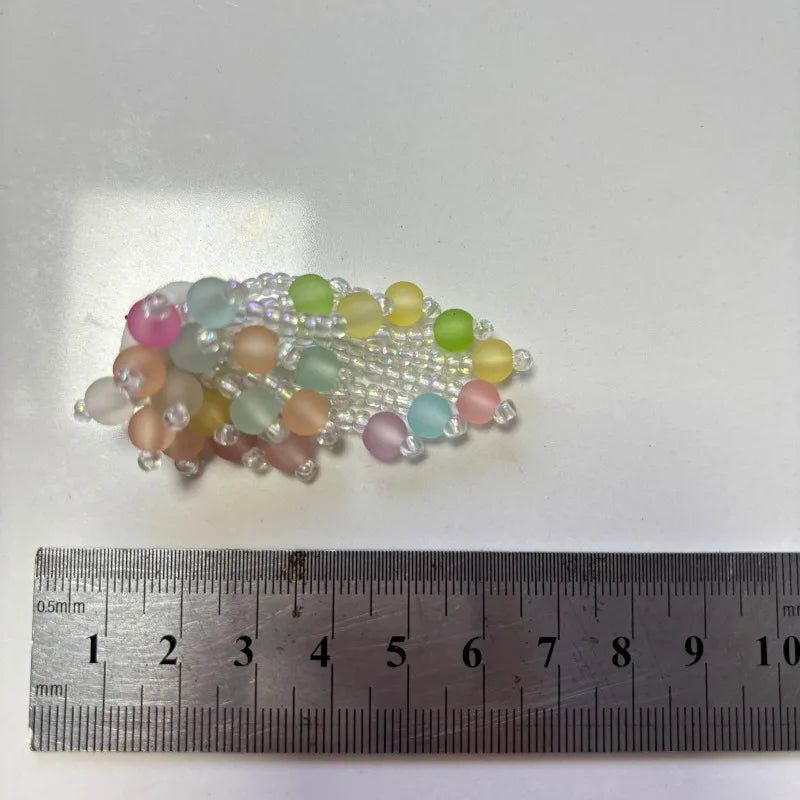 Colorful Beads Earrings for Women Summer Beach Style Flowers Sweet Jewelry Fashion Vacation Retro Pendientes Mujer