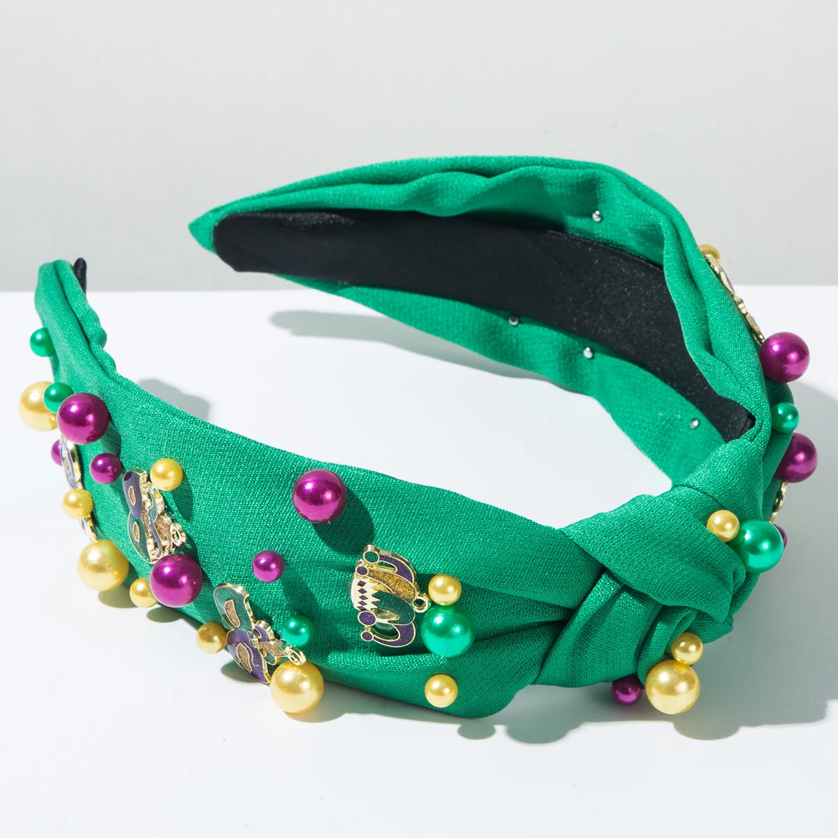 New Carnival Headband, Nail Bead Glasses, Clown Hat, Alloy Accessories, Classic Party And Holiday Hair Accessories