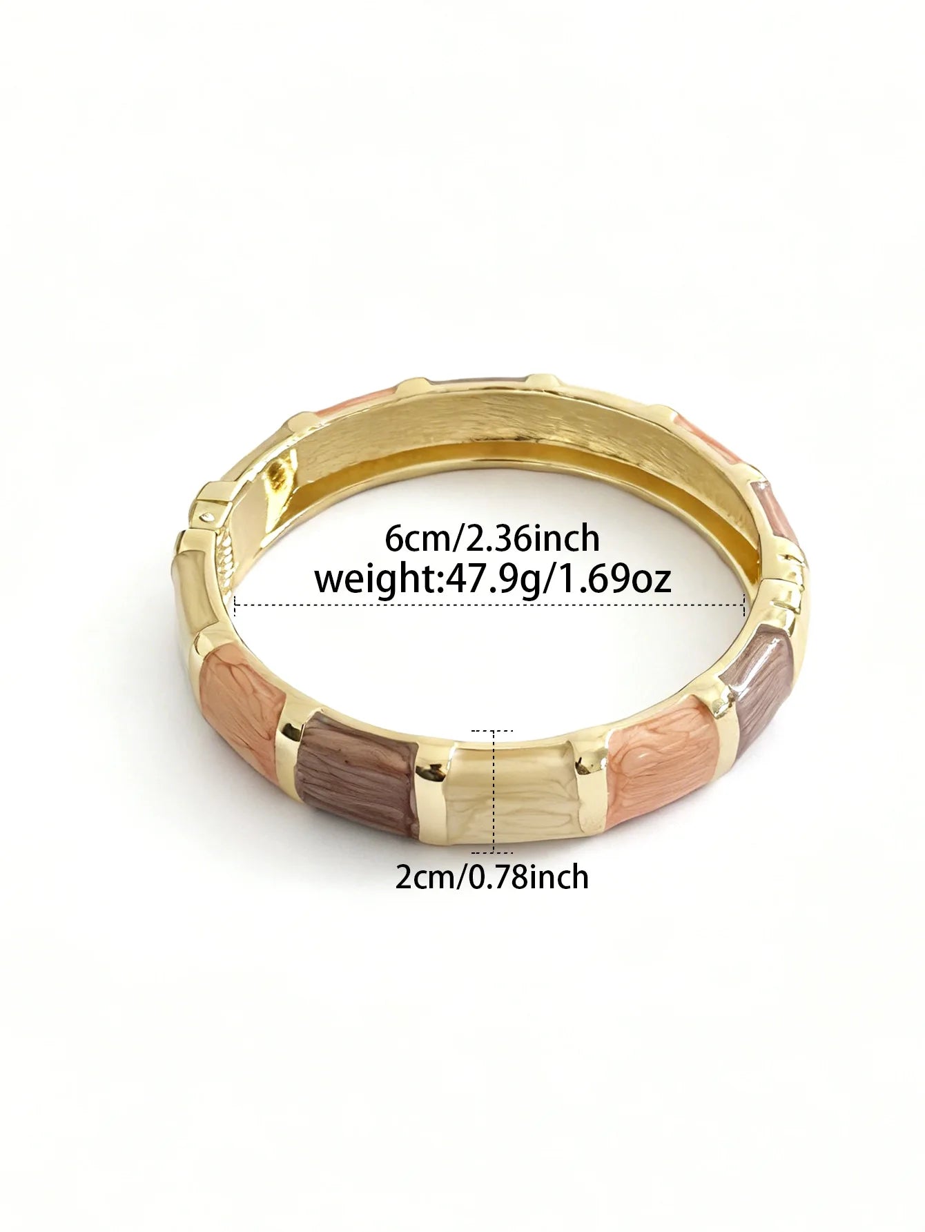 KMVEXO Exaggeration Imitation Enamaled Colorful Metal Bangle Simple Design Trendy Women's Fashion Jewelry Minimalist Bracelets