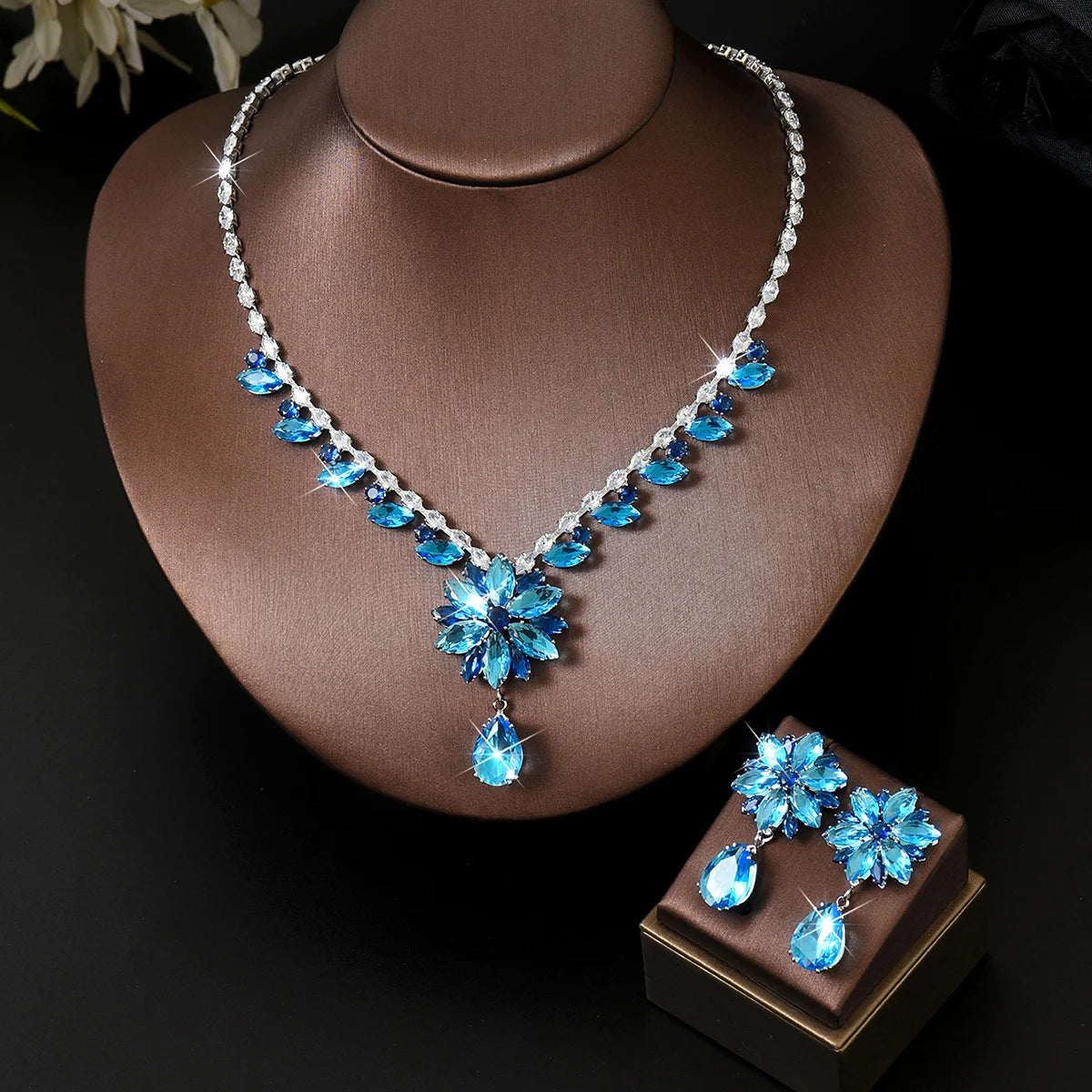 French Luxury Color Set with Floral Design, Exploring the Store, Taking Photos with Girlfriends, and Gifting as Companions