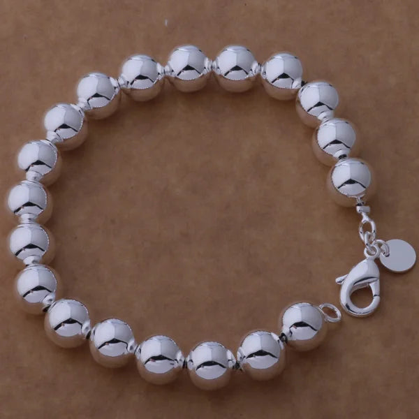925 Sterling Silver Bracelet Heart High Quality Romance Chain For Woman Men Fashion Engagement Party Wedding Jewelry Gift