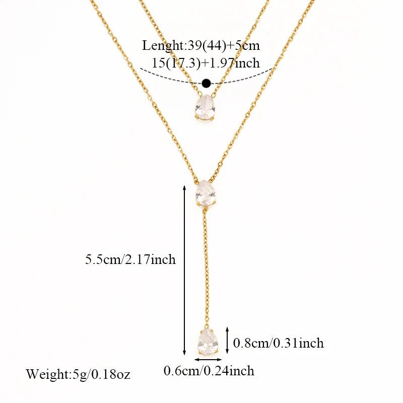 EILIECK Women's Retro Star Moon Pendant Necklace 18K Gold PVD Plated Stainless Steel Waterproof Layered Neck Chain Daily Jewelry