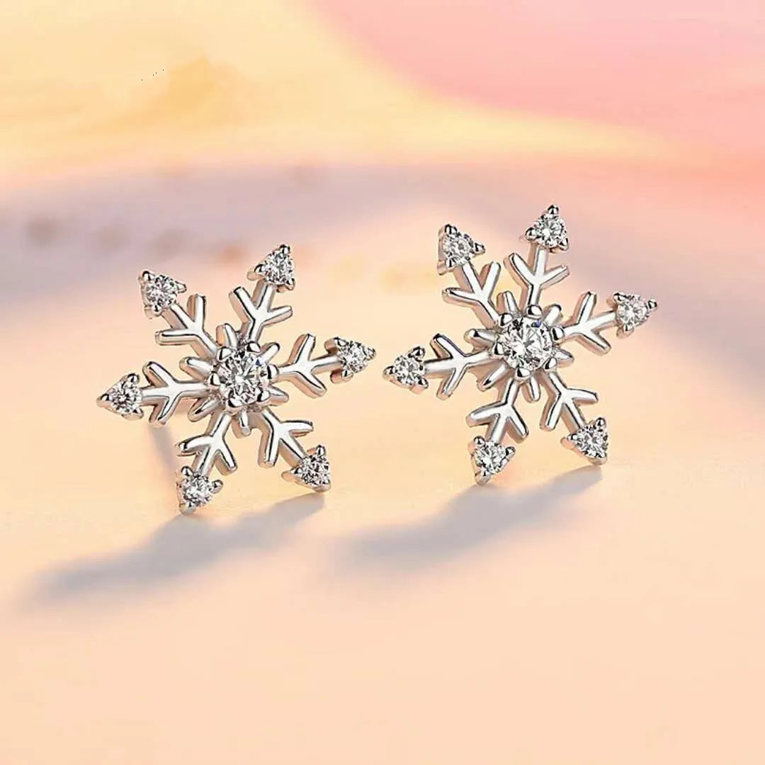 New 925 Sterling Silver Earrings AAA Zircon For Women Exquisite Student Girlfriend Jewelry Accessories Wedding Fashion Gift