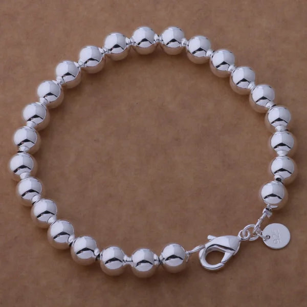 925 Sterling Silver Bracelet Heart High Quality Romance Chain For Woman Men Fashion Engagement Party Wedding Jewelry Gift