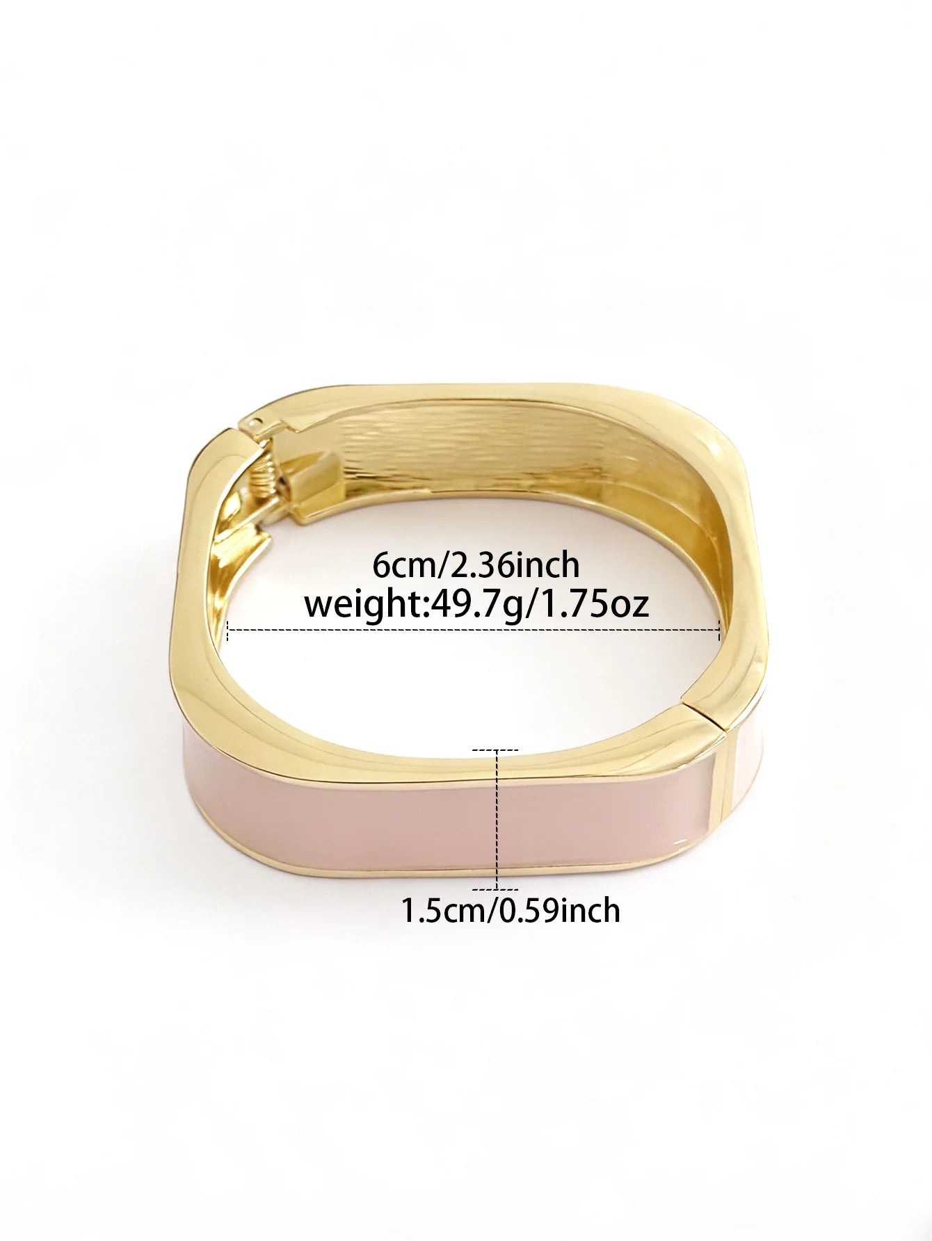 KMVEXO Exaggeration Imitation Enamaled Colorful Metal Bangle Simple Design Trendy Women's Fashion Jewelry Minimalist Bracelets