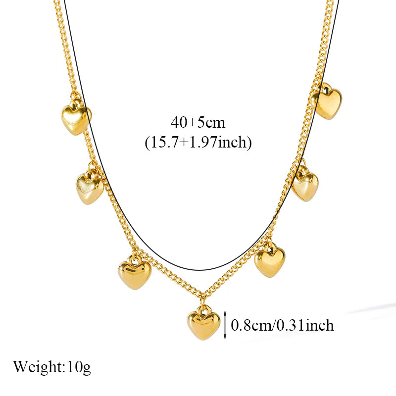 EILIECK 316L Stainless Steel Portrait Coin Pendant Necklace For Women Fashion Silver Color Neck Chain Waterproof Jewelry Gift