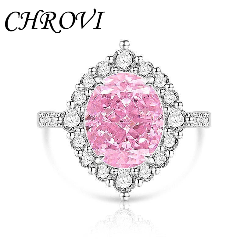Light luxury 925 sterling silver gemstone ring, luxurious jewelry, unisex, fashionable for work, parties, and weddings ring