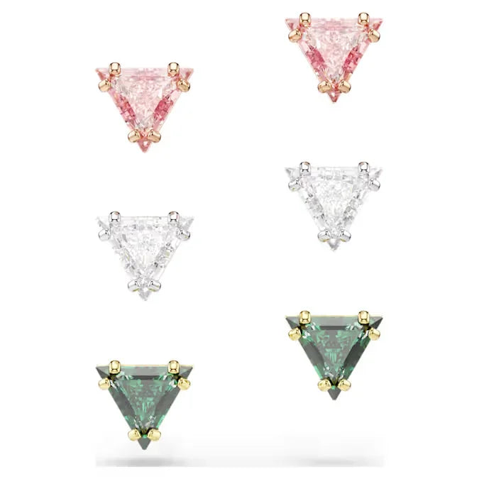 2026 New High-Quality Bee, Cupid's Arrow Heart Candy Snowflake Crystal Earrings for Women - Romantic and Elegant Holiday Gift