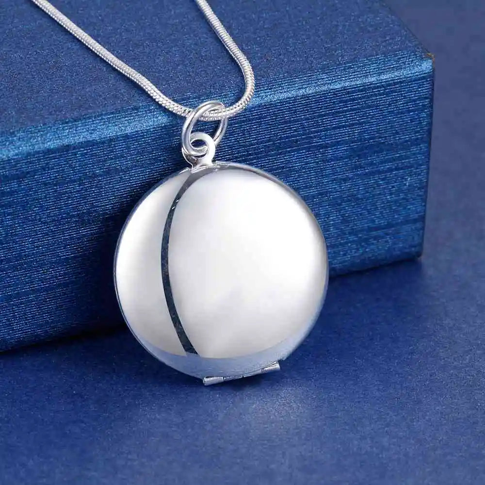 Hot 925 Sterling Silver Necklace Pendant Tree High Quality For Women Wedding Engagement Fashion Jewelry Gifts