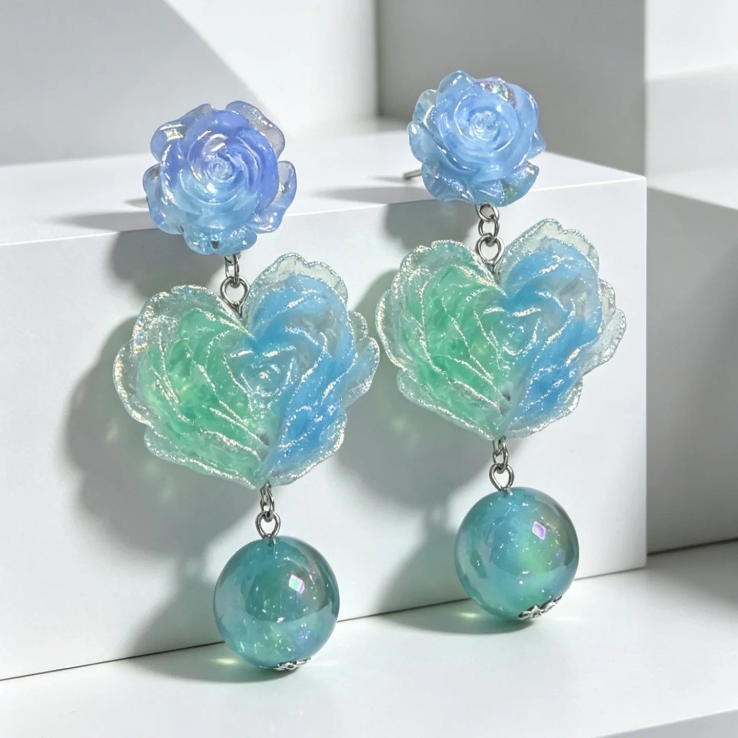 Sweet Flowers Earrings for Women Vintage Beach Style Summer Vacation Jewelry Elegant Versatile Bohemian Pendientes Mujer
